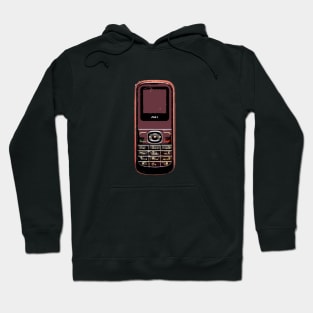 old mobile phone Hoodie